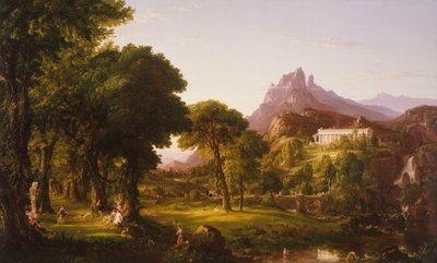 Sonho de Arcadia de Thomas Cole
